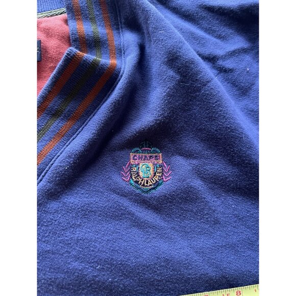 Vintage Ralph Lauren Sweater Mens Sz M Sailor Fair Isle Multicolor Patch Chaps - Picture 10 of 15